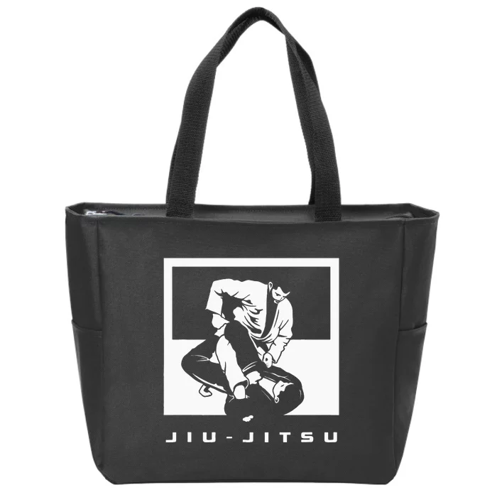 MMA Mixed Martial Arts Jiu Jitsu Apparel Jiu Jitsu Zip Tote Bag