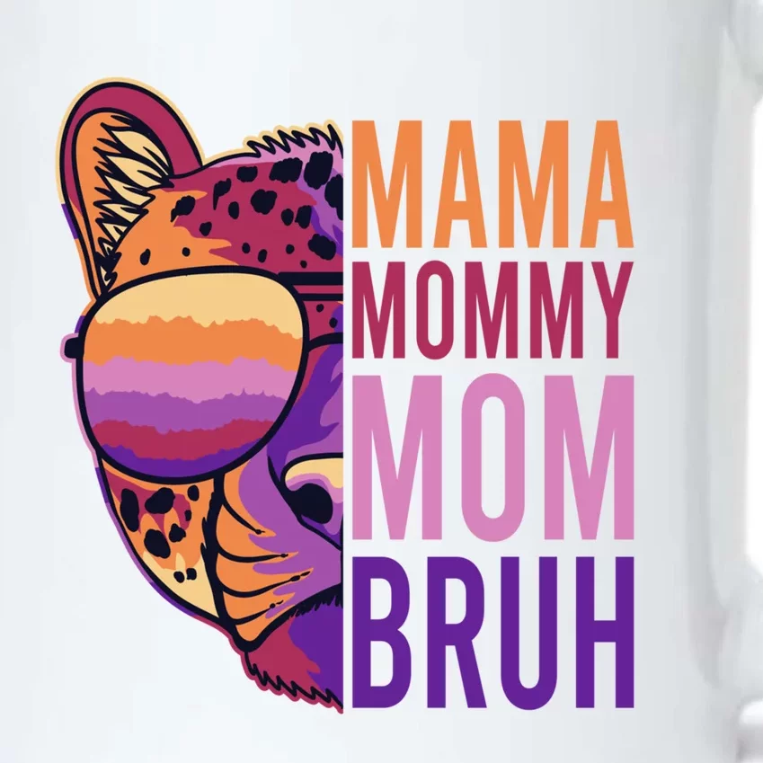 Mama Mommy Mom Bruh Lion Gift Black Color Changing Mug