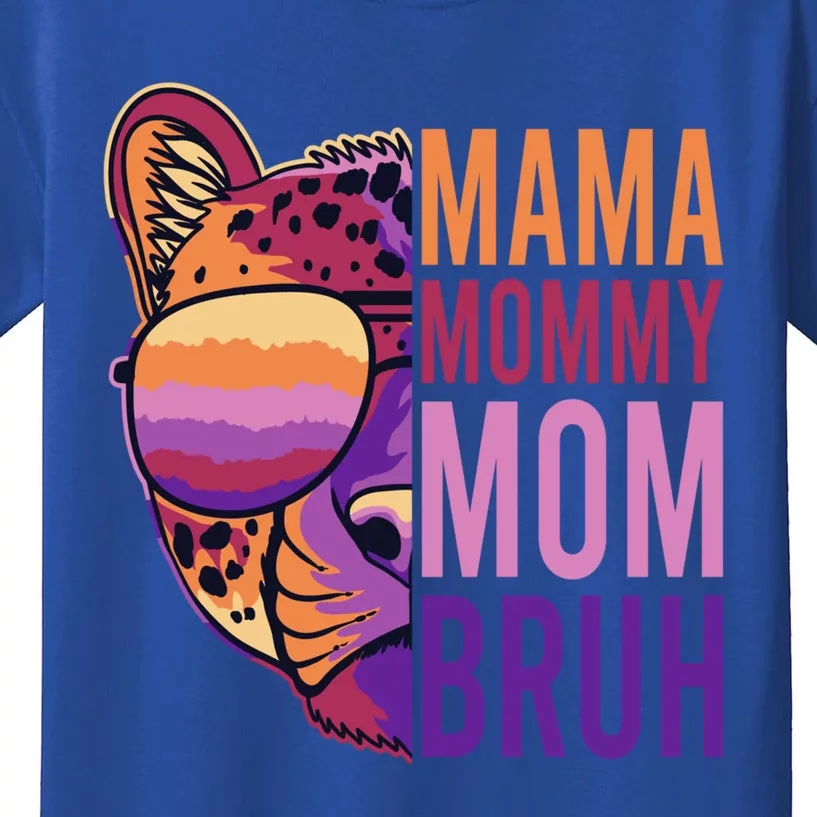 Mama Mommy Mom Bruh Lion Gift Kids T-Shirt