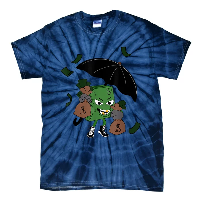 Money Man Money Bag Tie-Dye T-Shirt