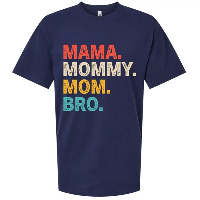 Mama Mommy Mom bro Vintage Retro Sueded Cloud Jersey T-Shirt