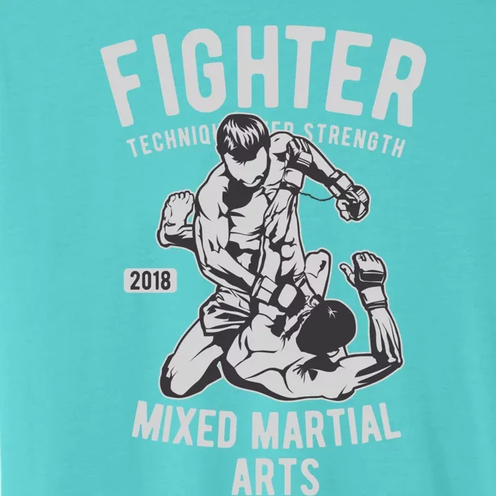 Mma Mixed Martial Art Fighter Gift ChromaSoft Performance T-Shirt