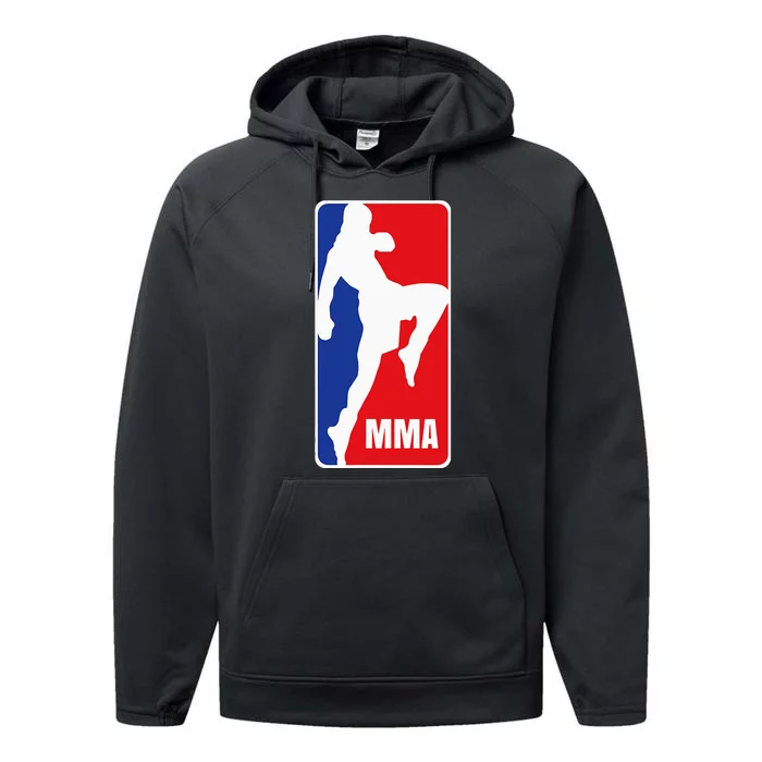 Mma Mixed Martial Arts Retro Fighting Performance Fleece Hoodie