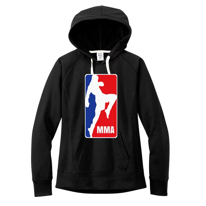 Mma Mixed Martial Arts Retro Fighting Women's Fleece Hoodie