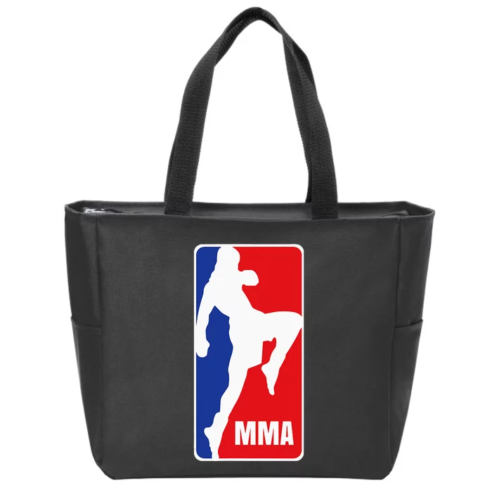 Mma Mixed Martial Arts Retro Fighting Zip Tote Bag