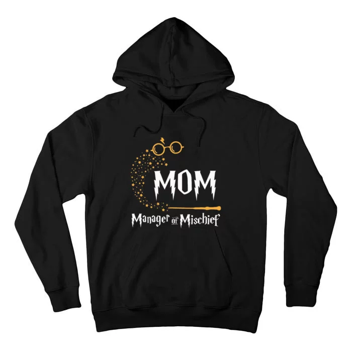 Magical Mom Manager of Mischief Mother's Day Tall Hoodie