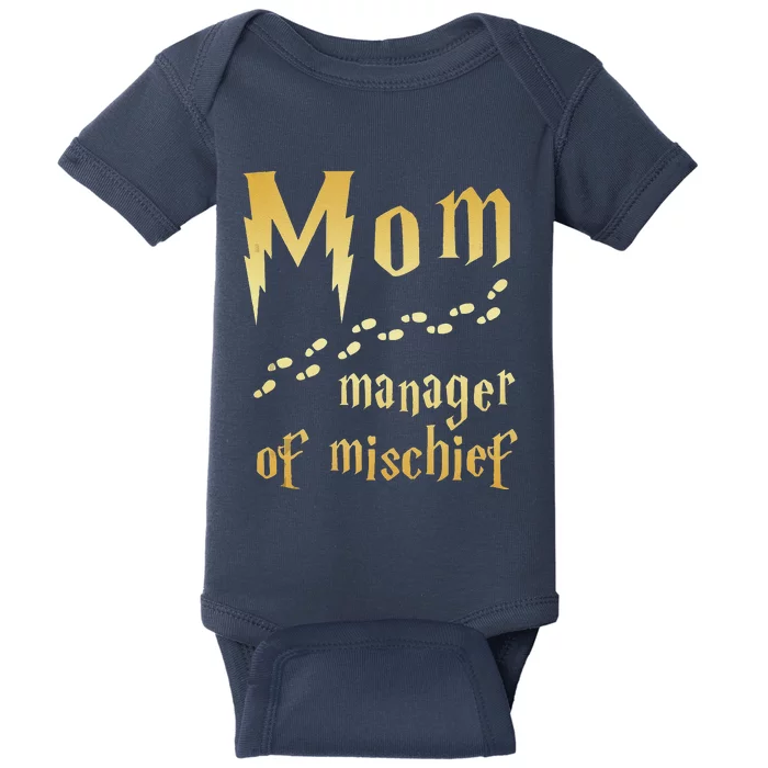 Magical Mom Manager Of Mischief Baby Bodysuit