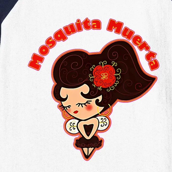 Mosquita Muerta Mischievous Funny Premium Baseball Sleeve Shirt