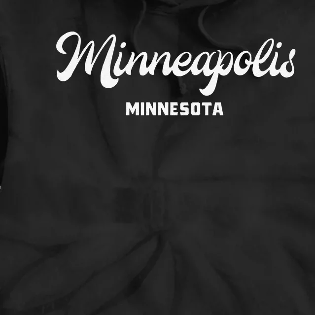 Minneapolis Minnesota Tie Dye Hoodie