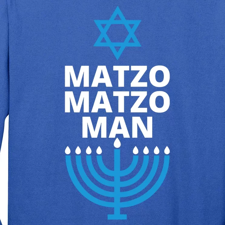 Matzo Matzo Man Hanukkah Tall Long Sleeve T-Shirt