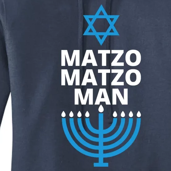 Matzo Matzo Man Hanukkah Women's Pullover Hoodie