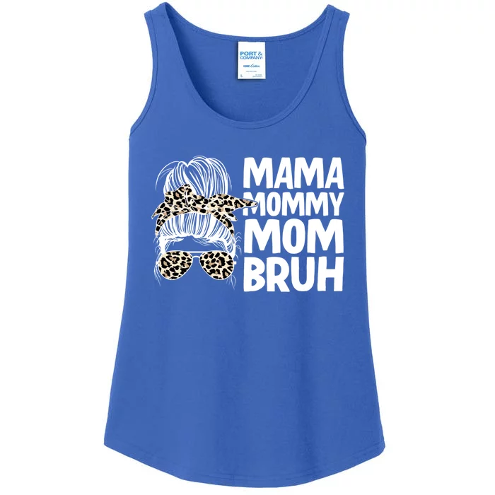 Mama Mommy Mom Bruh Funny Gift Ladies Essential Tank