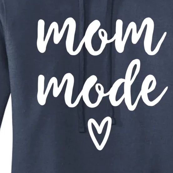 Mom Mode #Mommode Love Funny Gift Women's Pullover Hoodie