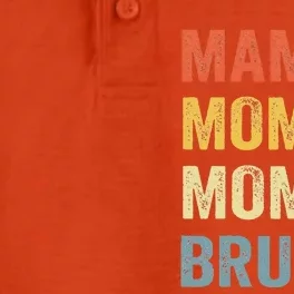 Mama Mommy Mom Bruh Mommy And Me Funny Bboy Mom Life Dry Zone Grid Performance Polo