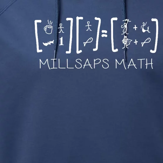 Millsaps Math Multiplication Performance Fleece Hoodie