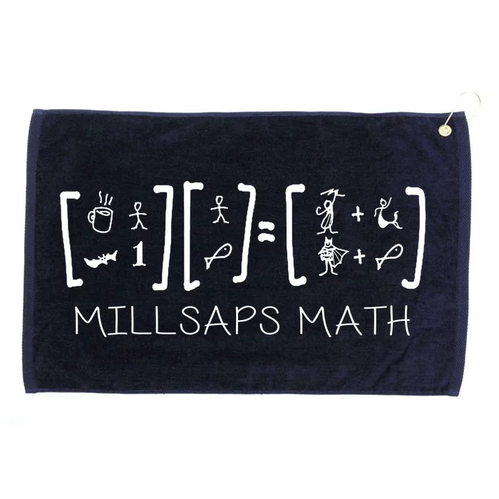 Millsaps Math Multiplication Grommeted Golf Towel