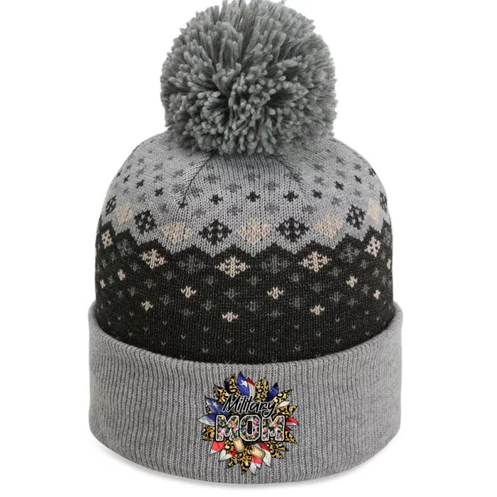 Military Mom The Baniff Cuffed Pom Beanie