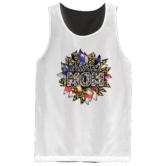 Military Mom Mesh Reversible Basketball Jersey Tank