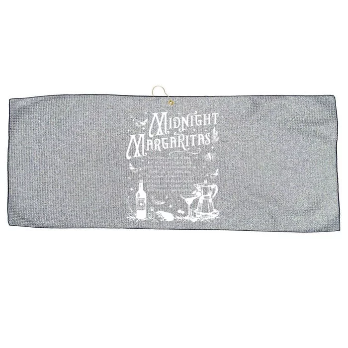 Midnight Margaritas Large Microfiber Waffle Golf Towel