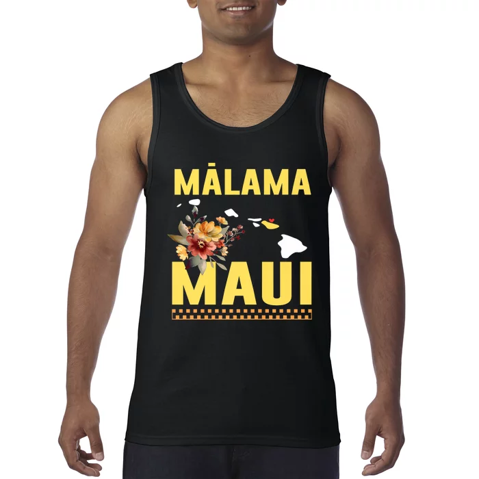 Malama Maui Malama Strong Hawaii Tank Top