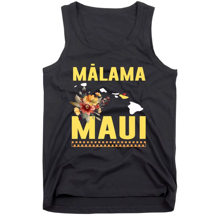 Malama Maui Malama Strong Hawaii Tank Top