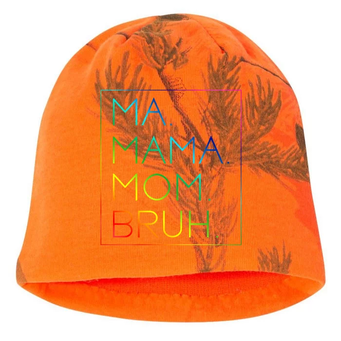 Ma Mama Mom Bruh Mommy Mother Gift Kati - Camo Knit Beanie