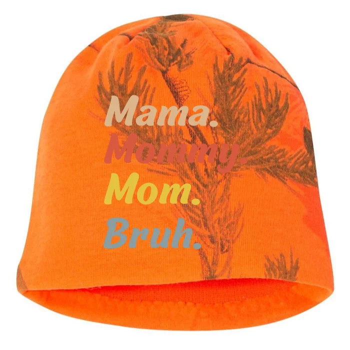 Mama Mommy Mom Bruh Kati - Camo Knit Beanie