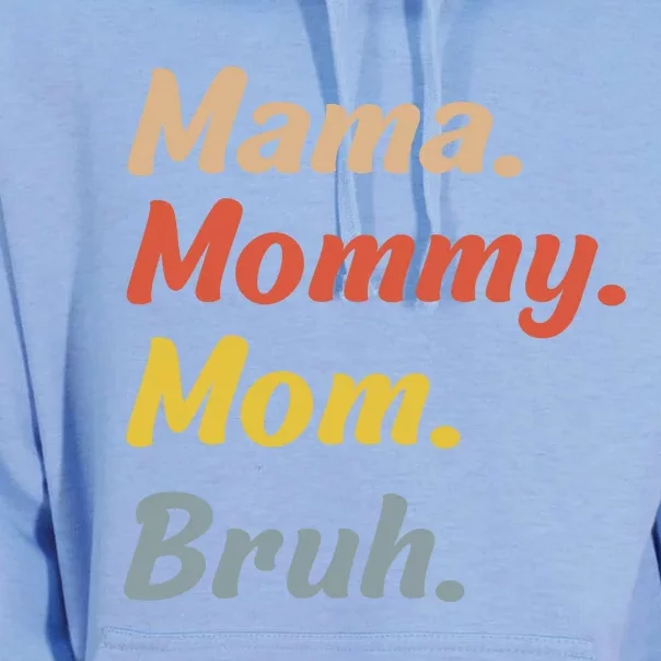 Mama Mommy Mom Bruh Unisex Surf Hoodie