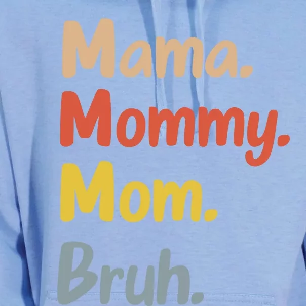 Mama Mommy Mom Bruh Unisex Surf Hoodie