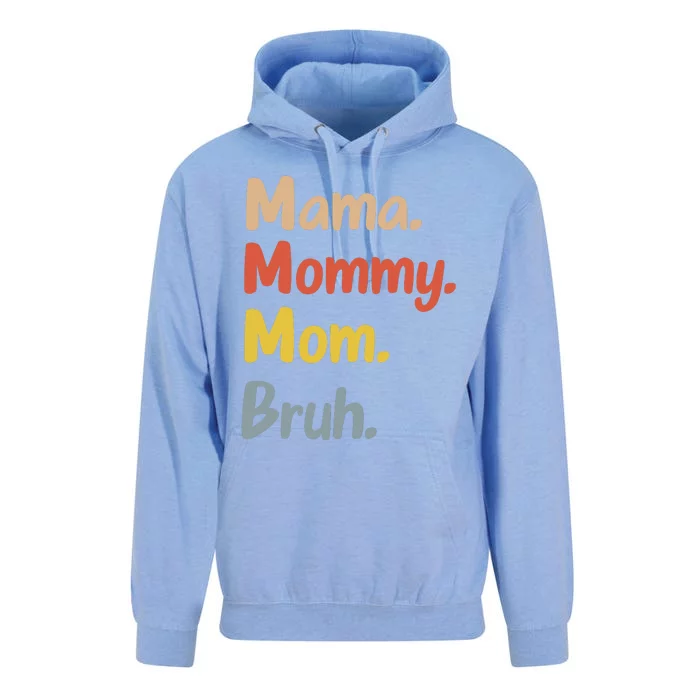 Mama Mommy Mom Bruh Unisex Surf Hoodie