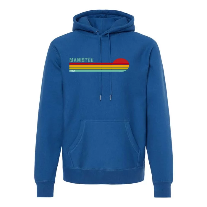 Manistee Michigan Premium Hoodie