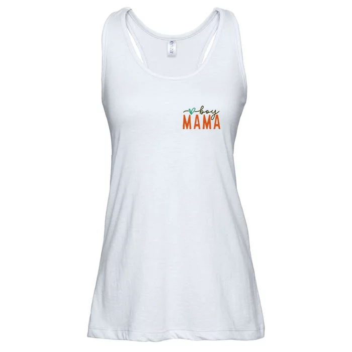 Mama Ma Mommy Mom Bruh Front & Back Ladies Essential Flowy Tank