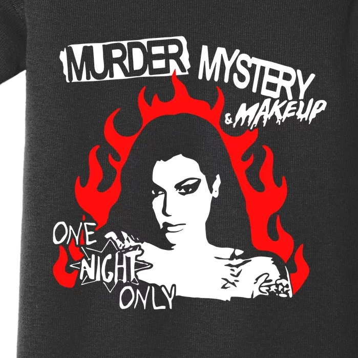 Murder Mystery & Makeup One Night Only Baby Bodysuit