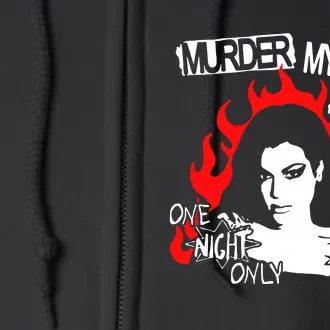 Murder Mystery & Makeup One Night Only Full Zip Hoodie