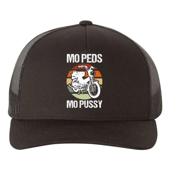 Moped Mopussy Mo Peds Mo Pussy Yupoong Adult 5-Panel Trucker Hat