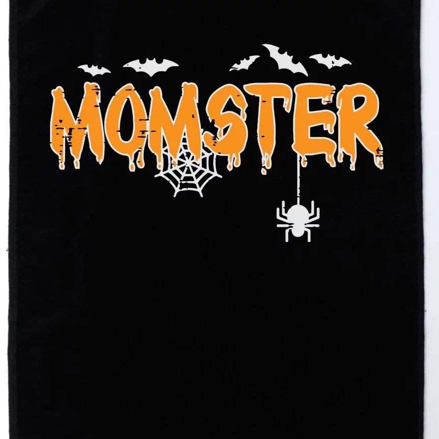 Momster Mom Mommy Matching Family Halloween Costume Platinum Collection Golf Towel