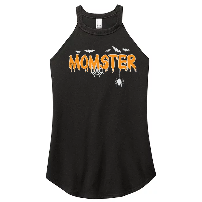 Momster Mom Mommy Matching Family Halloween Costume Women’s Perfect Tri Rocker Tank