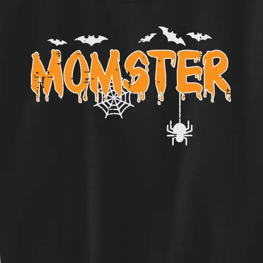 Momster Mom Mommy Matching Family Halloween Costume Kids Sweatshirt