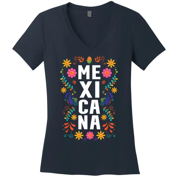 Mexicana Mexico Women's V-Neck T-Shirt