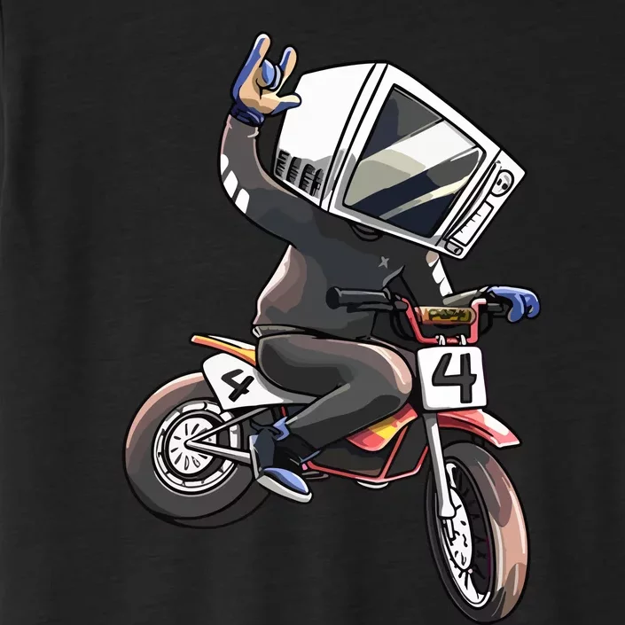 Makethehoodsmile Microwave Man Bike ChromaSoft Performance T-Shirt