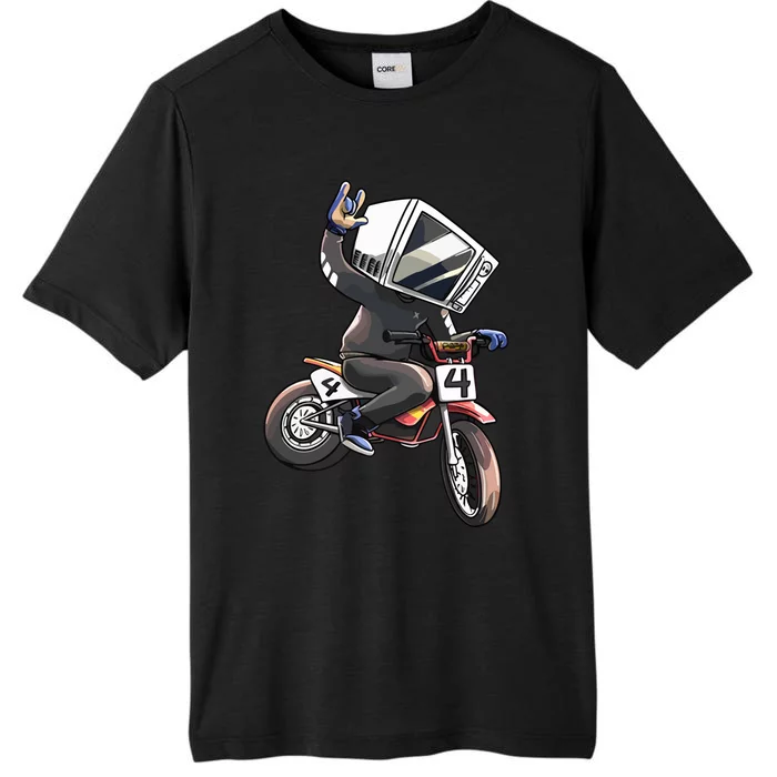 Makethehoodsmile Microwave Man Bike ChromaSoft Performance T-Shirt