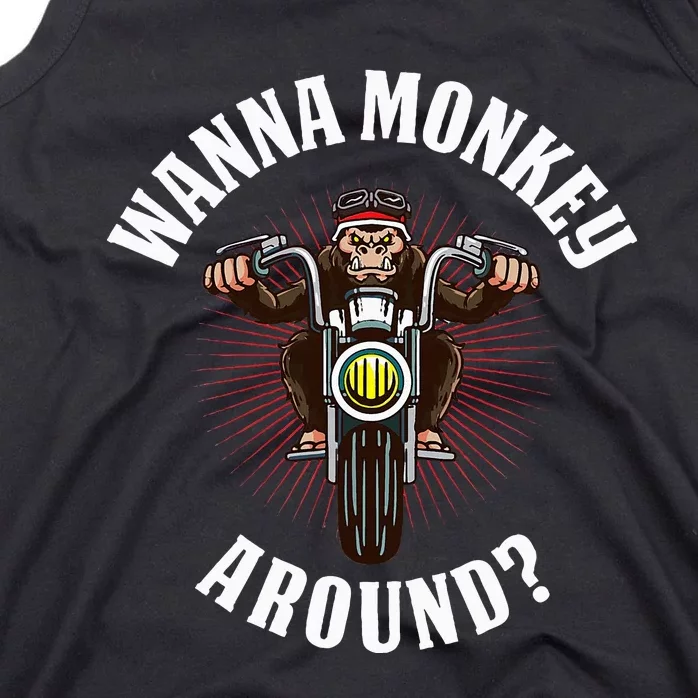 Monkey Motorcycle Tank Top