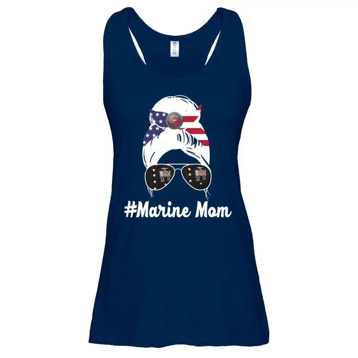 Marine Mom Ladies Essential Flowy Tank