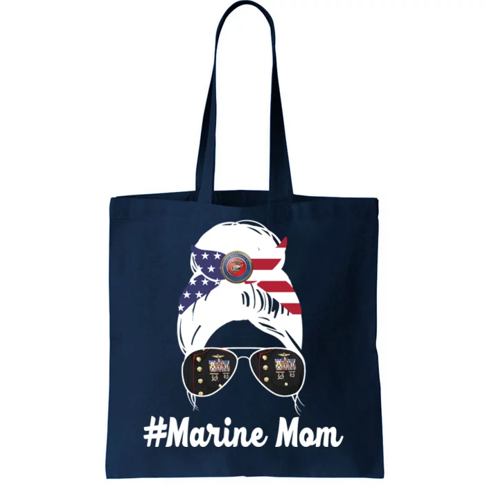 Marine Mom Tote Bag