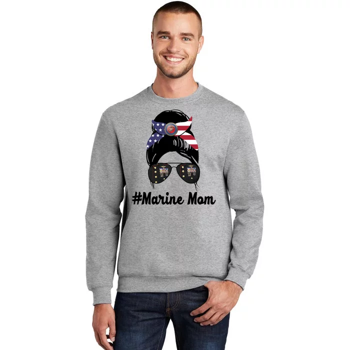 Marine Mom Tall Sweatshirt