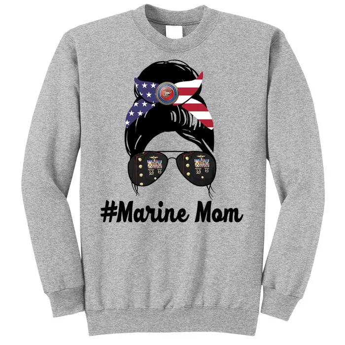 Marine Mom Tall Sweatshirt