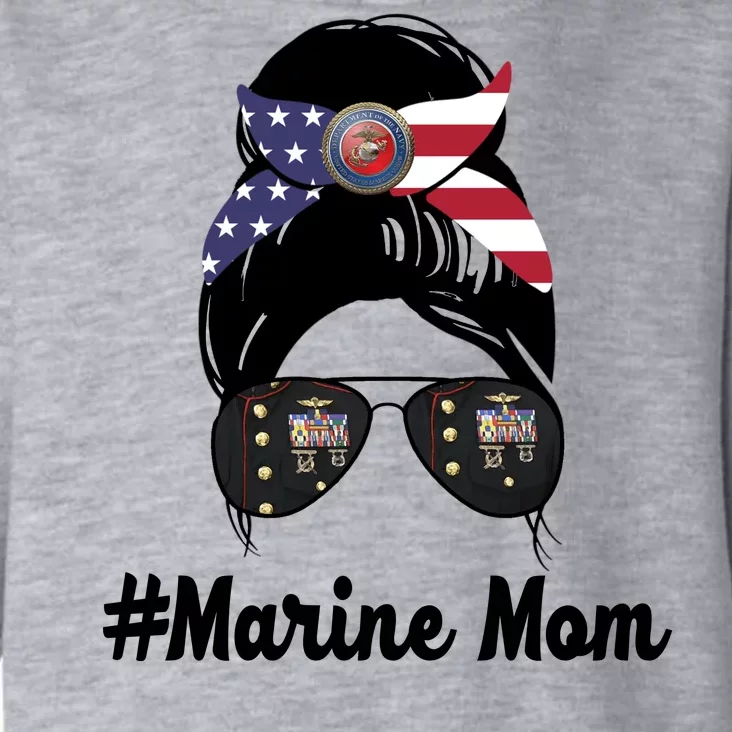 Marine Mom Toddler Hoodie