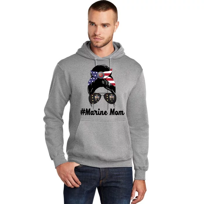 Marine Mom Tall Hoodie