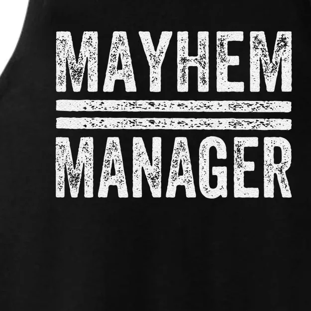 Mayhem Manager Ladies Tri-Blend Wicking Tank