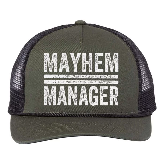 Mayhem Manager Retro Rope Trucker Hat Cap